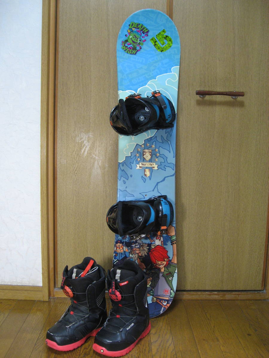 BURTON　chopper バートン　チョッパー　キッズ　スノーボード　3点セット