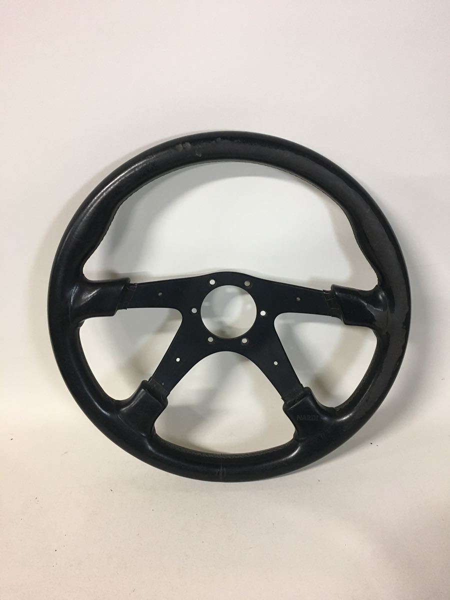 ナルディ NARDI 36.5Φ レザーステアリング 4本スポーク イタリア製