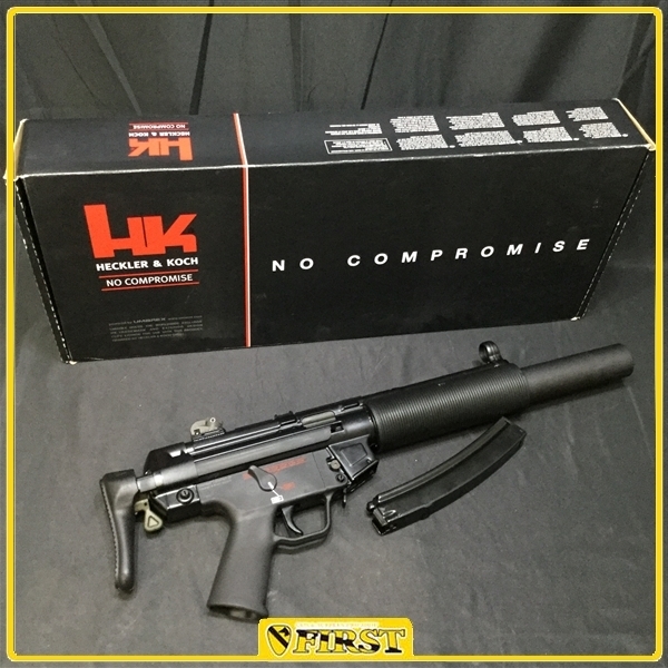 2601】訳あり VFC/UMAREX製 H&K MP5 SD3 ガスブローバック サブマシンガン 取説無し
