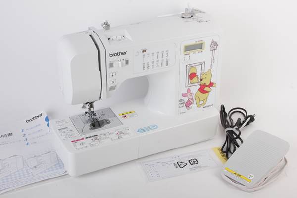 くまのプーさん ブラザー M1107-PP コンピューターミシン ディズニー 