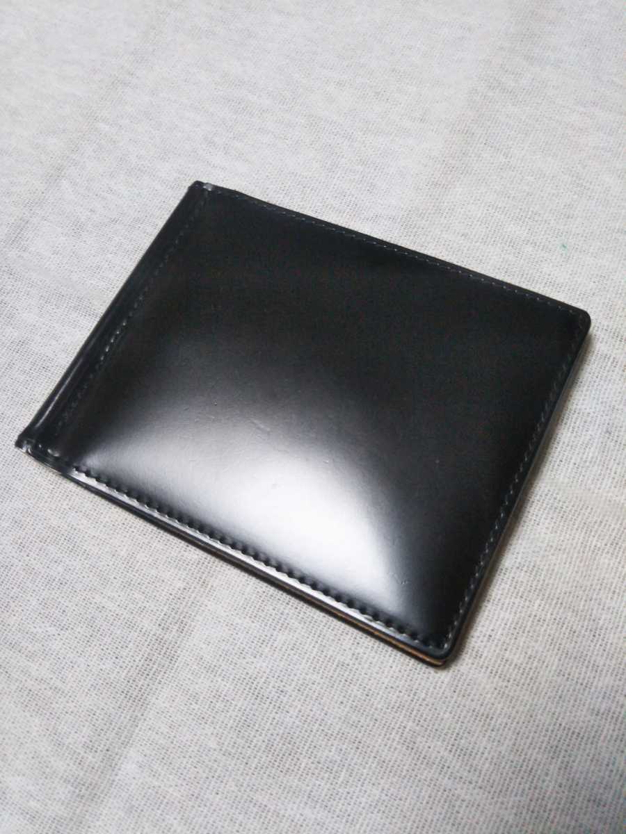 美品! CYPRIS キプリス CORDOVAN コードバン マネークリップ 財布