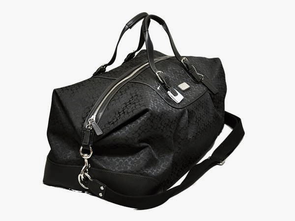 12.6万円 希少 COACH コーチ ボストンバッグ F77154 黒(かばん、バッグ