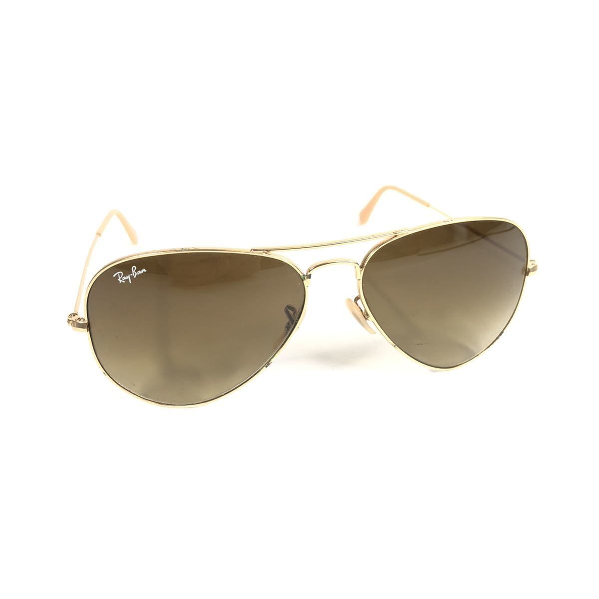 【レイバン】本物 Ray-Ban サングラス AVIATOR LARGE METAL アビエーター RB 3025 ブラウン色系 メンズ レディース イタリア製 送料520円 AVIATOR LARGE Ray-Ban Rayban Sunglasses Japan