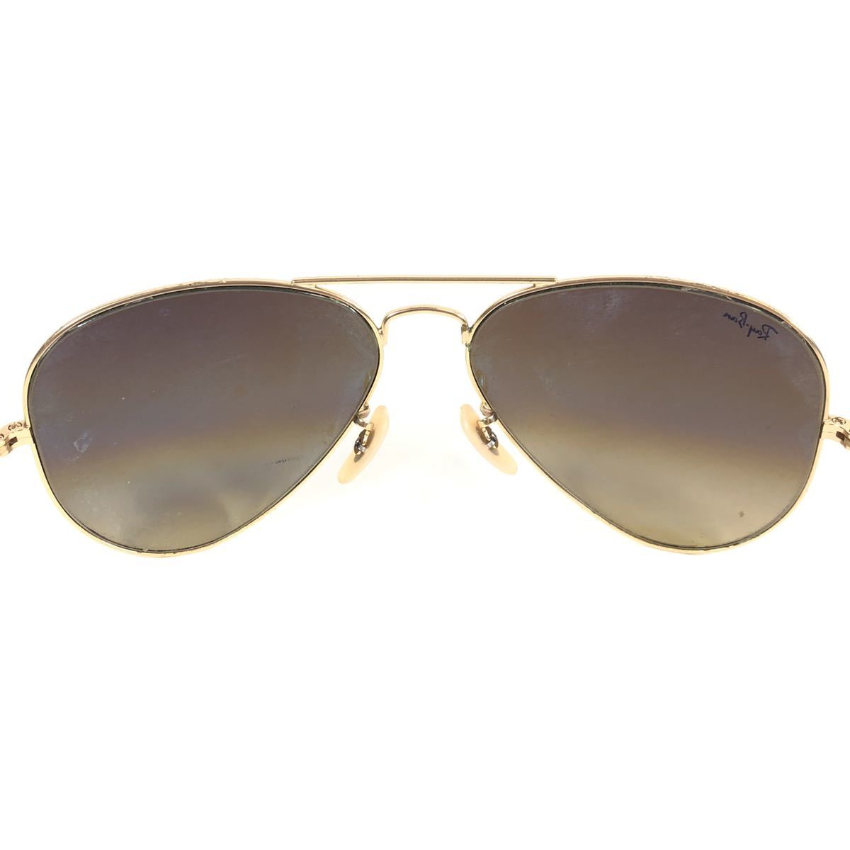 【レイバン】本物 Ray-Ban サングラス AVIATOR LARGE METAL アビエーター RB 3025 ブラウン色系 メンズ レディース イタリア製 送料520円 AVIATOR LARGE Ray-Ban Rayban Sunglasses Japan