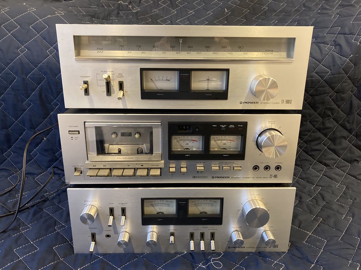 ジャンク Pioneer ステレオチューナー TX-7800 II □□Pioneer TX-7800