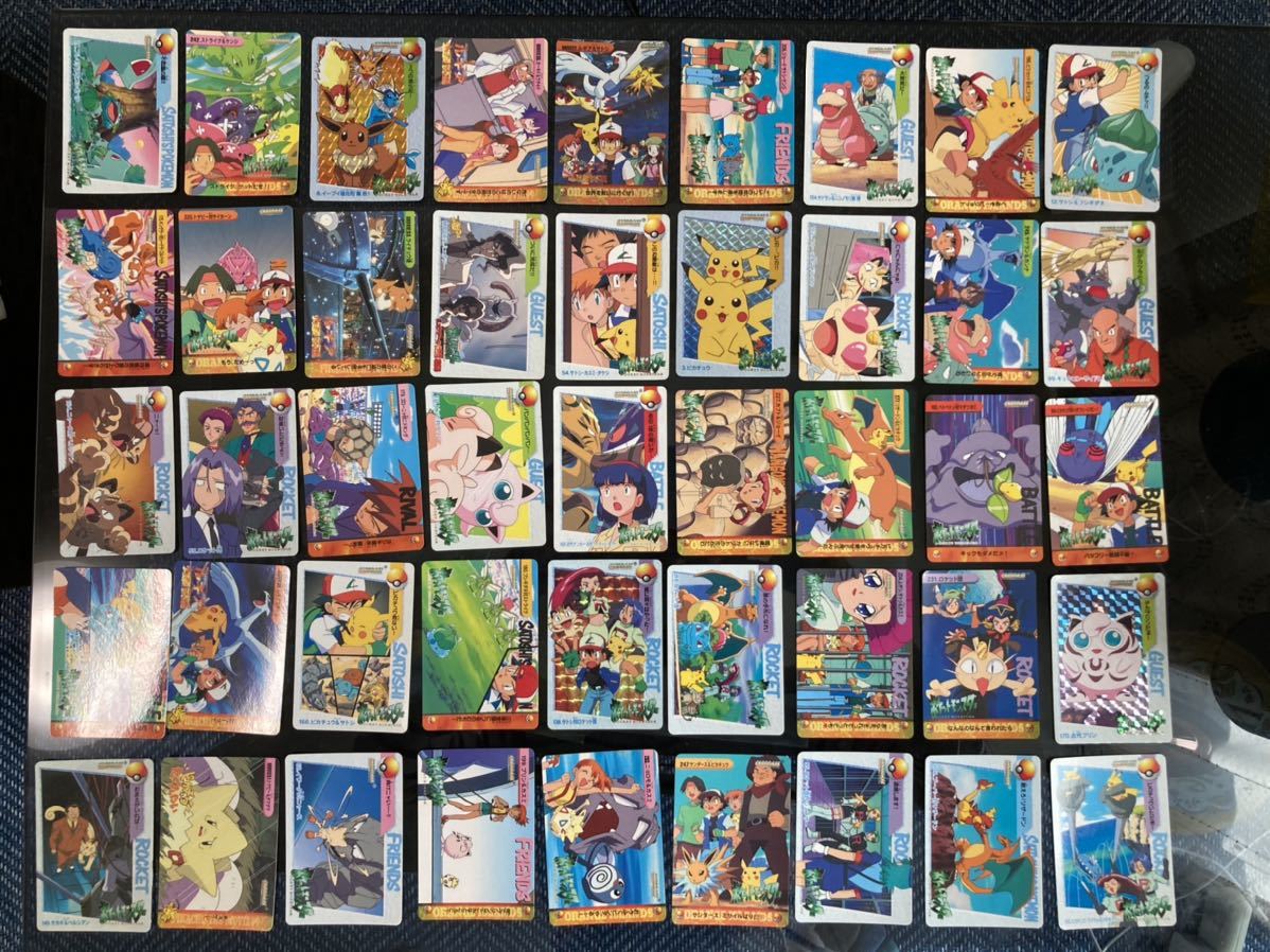 カードダス ポケモンカード アニメコレクション224枚（ダブりあり