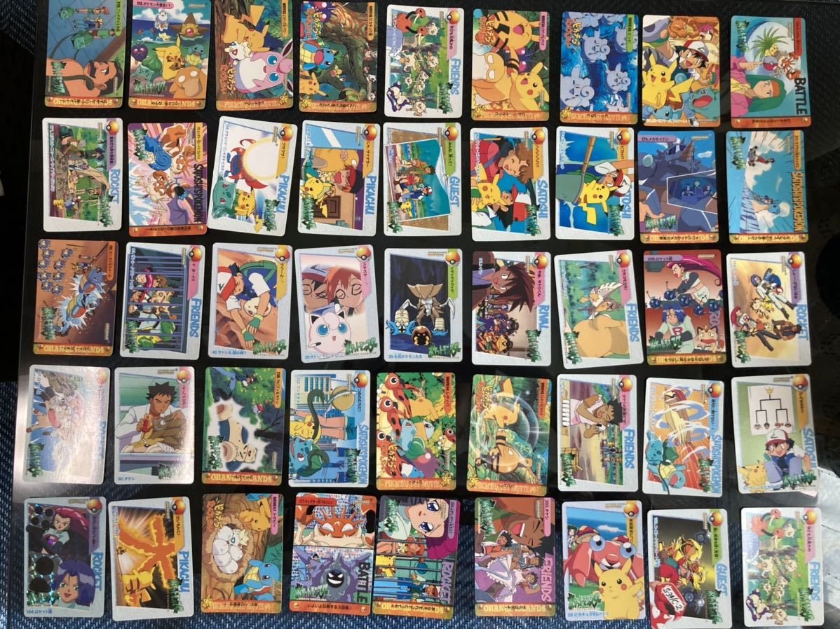 カードダス ポケモンカード アニメコレクション224枚（ダブりあり