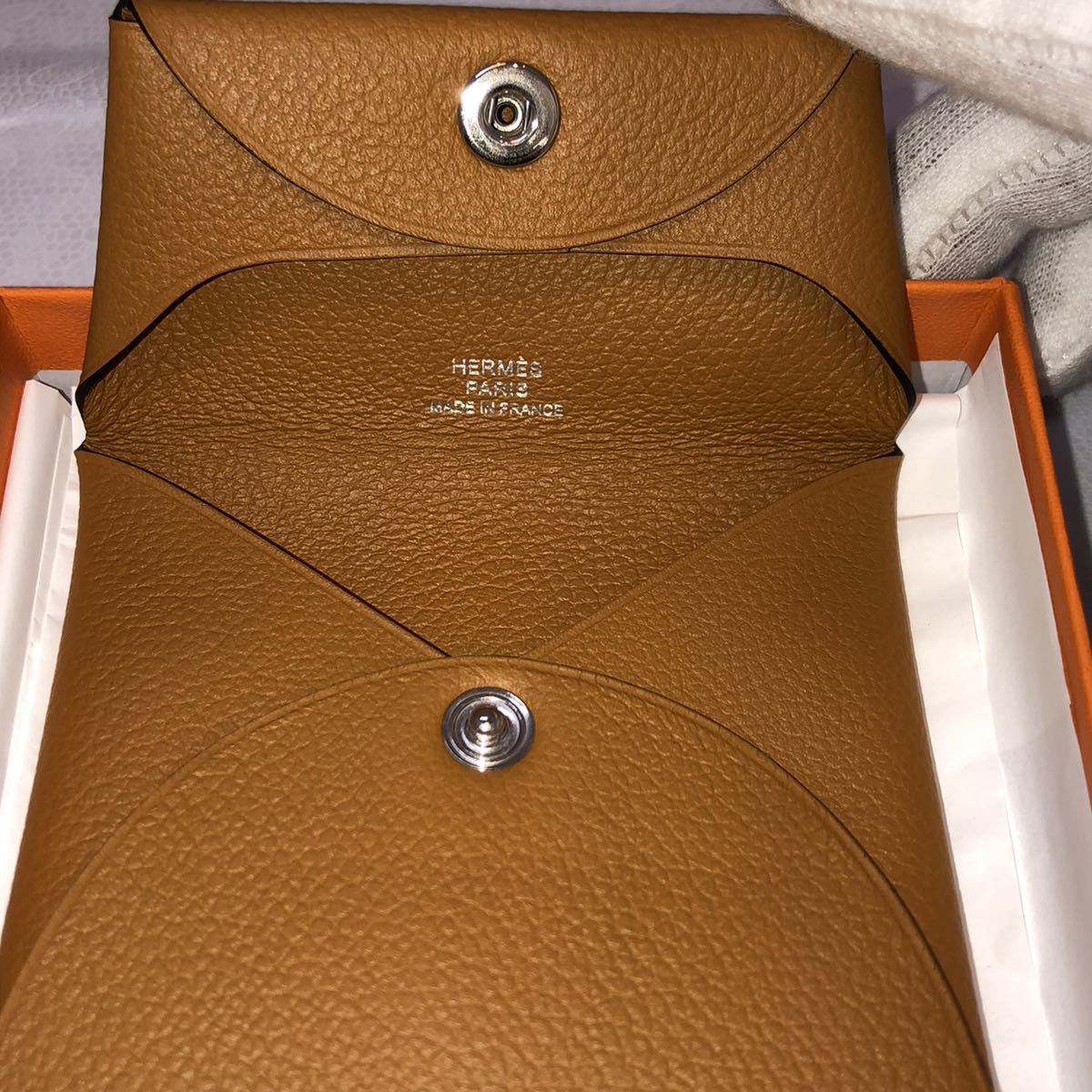 ☆美品☆【HERMES バスティア D刻印】エルメス コインケース 小銭入れ