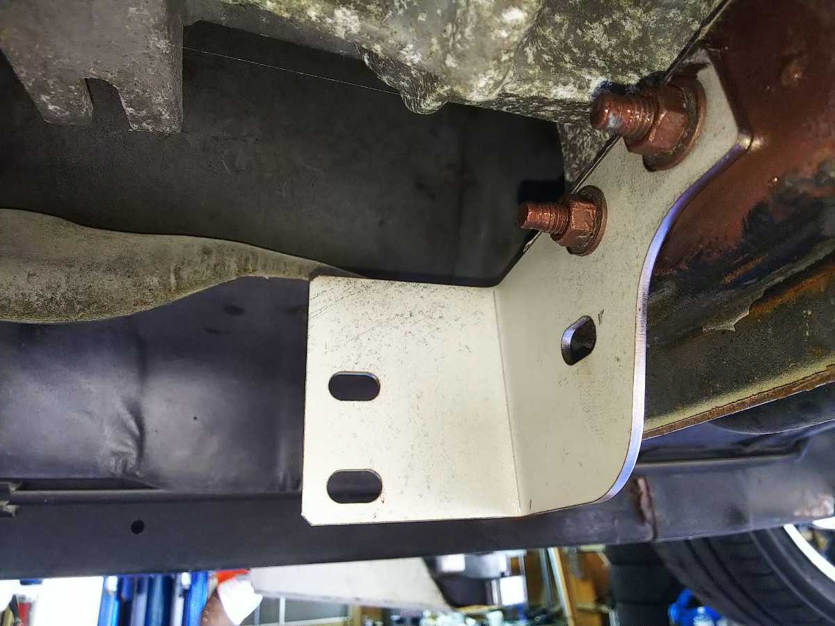 S13 S14 S15 180SX シルビア 強化 ミッションステー フロントパイプ