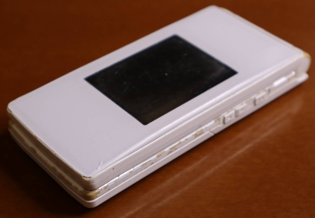 ジャンク】ドコモ 携帯電話 F-02A ホワイト☆docomo FOMAガラケー
