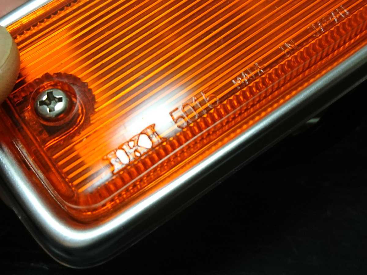 当時物【日産純正 ダットサン620 サイドマーカー】旧車 レトロ 昭和の