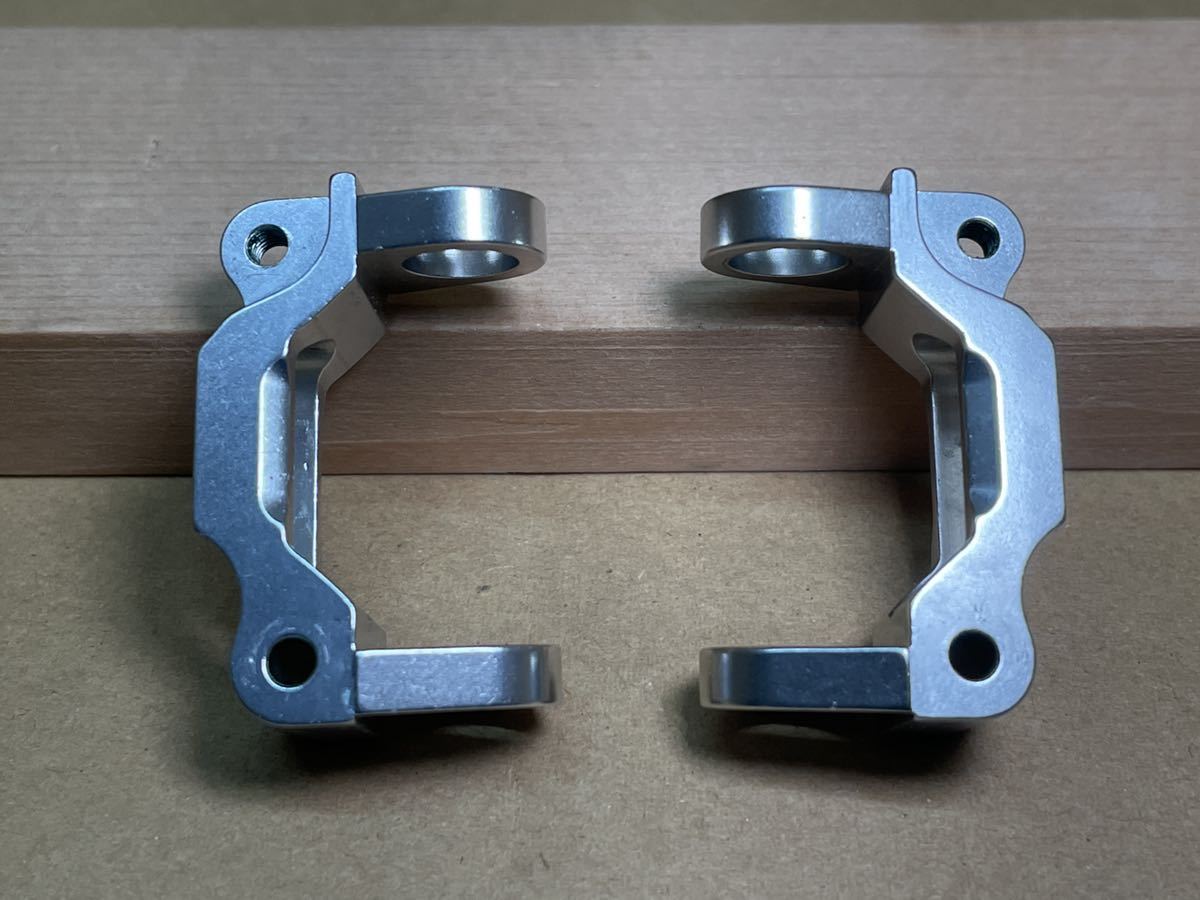 タミヤ TA02 FF01 OP.226 アルミ フロント ハブキャリア