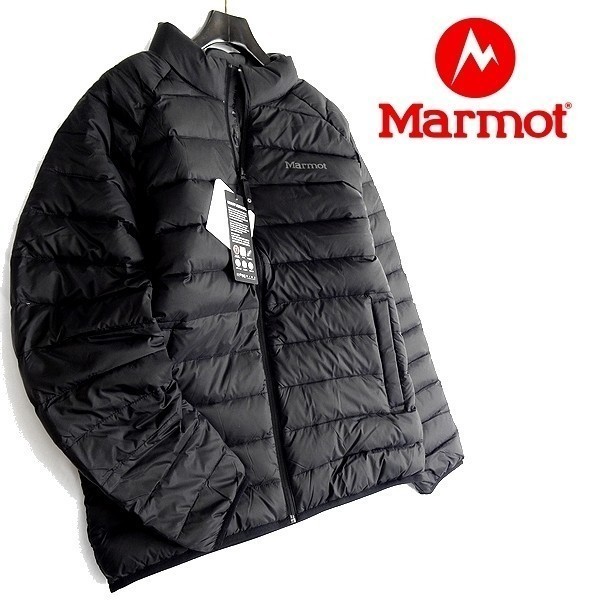 Marmot マーモット 新品 秋冬 保温 軽量 プレミアム ダック ダウン 長袖 ジップアップ ジャケット 1MMPAW9010 BK 95 ▲053▼kkf0458c