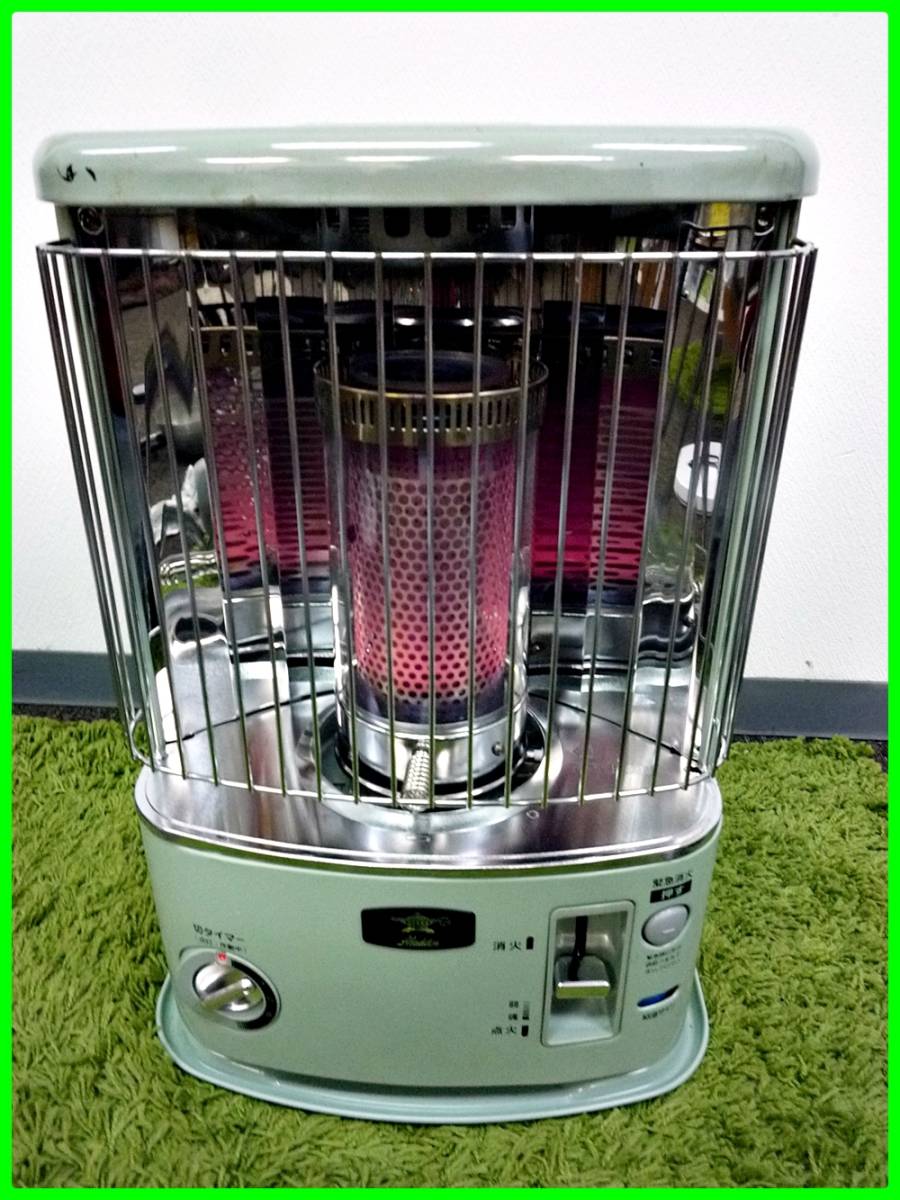 芯交換済 アラジン石油ストーブ AKP-U288 タイマー付 石油ストーブ アラジン Aladdin CAP-U288 グリーン | インテリア