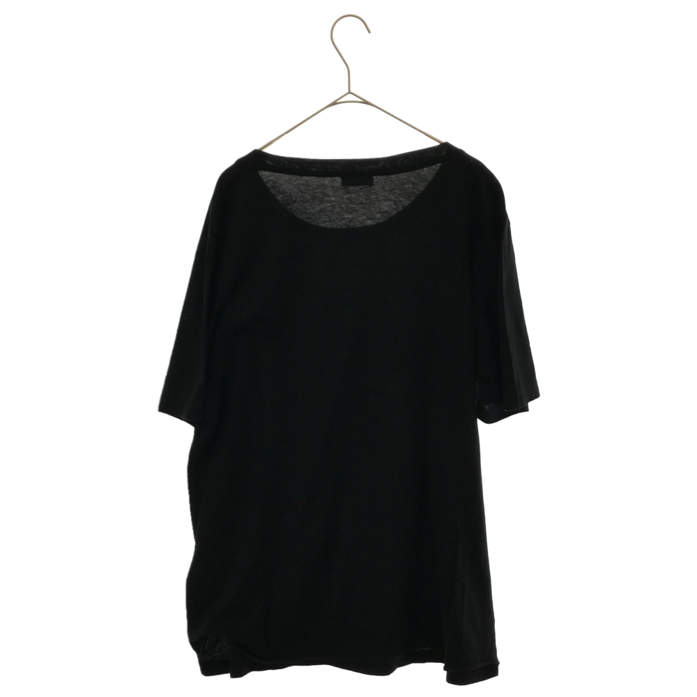 SAINT LAURENT PARIS(サンローランパリ) 18SS プリントデザイン 半袖Tシャツ カットソー 512345 LAURENT SAINT サンローラン ブラック トートバッグ ジャケット