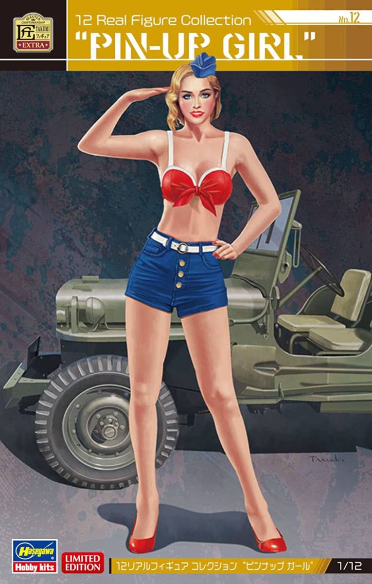 ハセガワ 1 12 リアルフィギュアコレクション No 12 ピンナップガール 未塗装レジンキット Sp507 プラモデル 売買されたオークション情報 Yahooの商品情報をアーカイブ公開 オークファン Aucfan Com