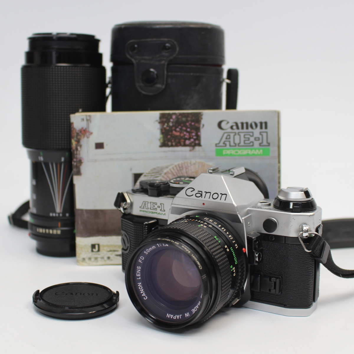 Canon AE-1 PROGRAM ボディ FD キャノン 一眼レフフィルムカメラ LENS