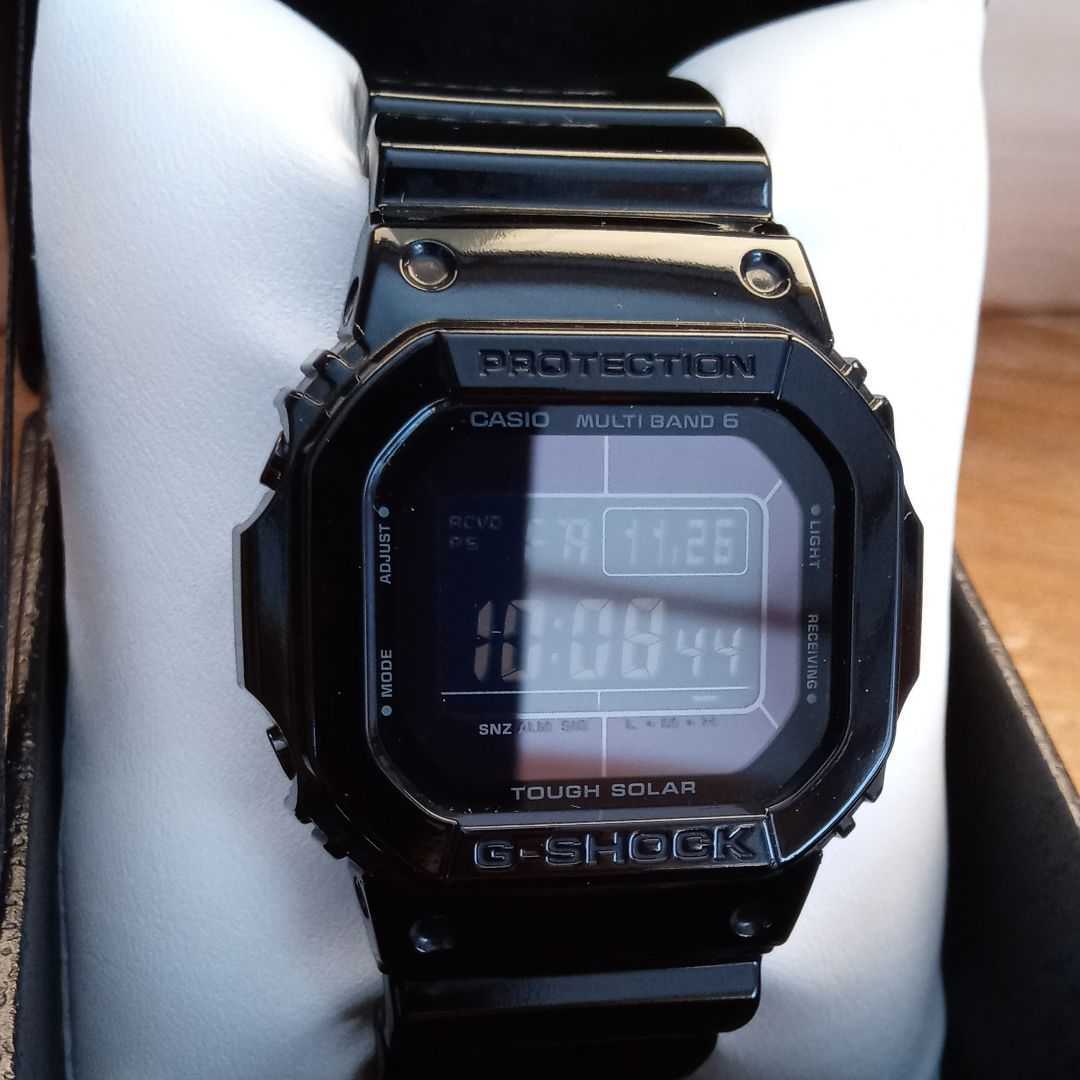  良品 電波ソーラー G-SHOCK GW-M5610BB CASIO マルチバンド６ タフソーラー Gショック カシオ(TOUGH SOLAR)｜売買されたオークション情報、yahooの商品情報をアーカイブ公開 - オークファン G-SHOCK