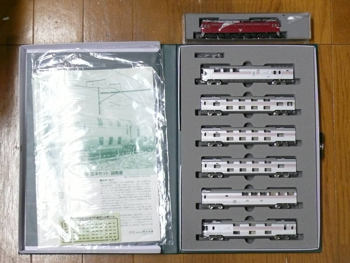 セール，人気SALE KATO 10-399 E26系 カシオペア 基本セット + 3010-3 EF81 北斗星 のセット(客車)｜売買されたオークション情報、yahooの商品情報をアーカイブ公開 - オークファン 客車