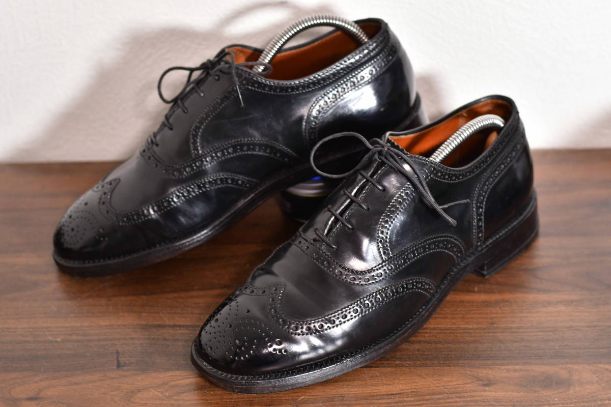 0 - Shell コードバン Bal Cordovan Wing Tip Black オールデン Alden 