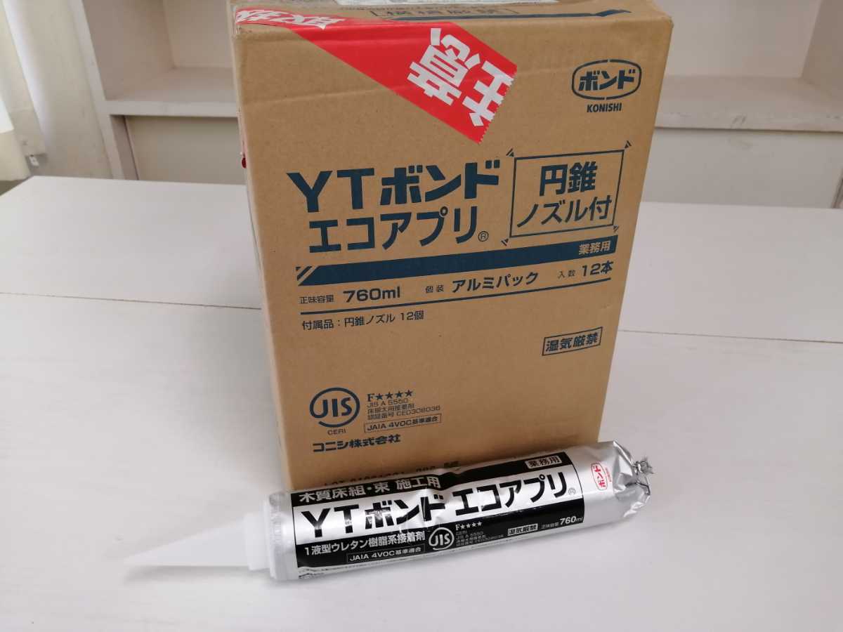 接着・補修 ネダボンド コニシ YTボンド エコアプリ 760ml 12本セット
