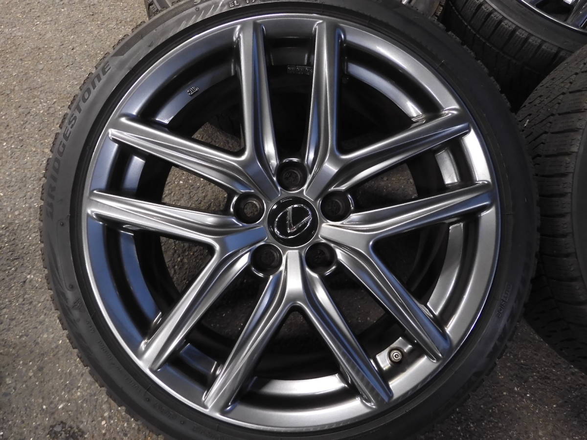 レクサス IS250 IS300h IS300 Fスポーツ 純正 18インチ 225/35R18 255 