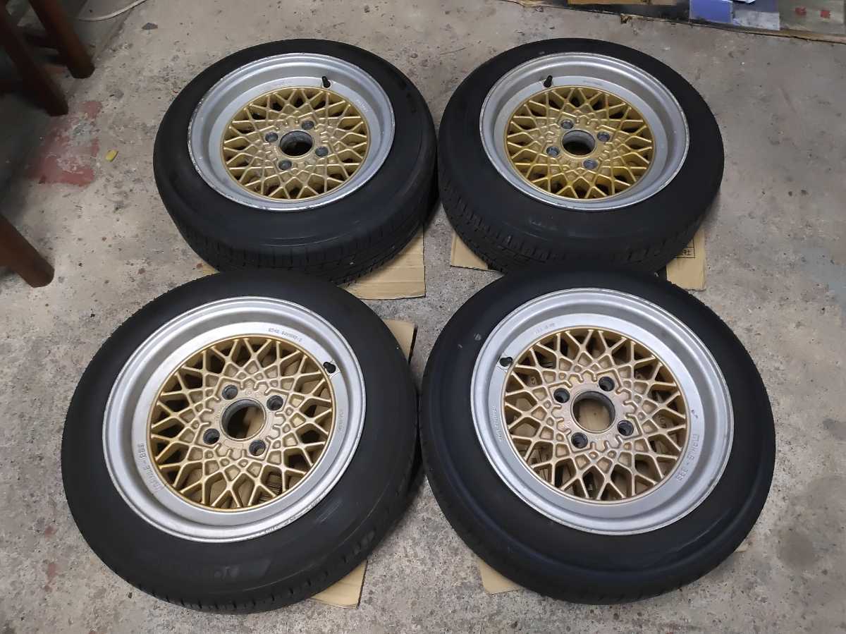 MAHLE-BBS 13インチ PCD100 6J +13 旧車ホイール 145/65r13(ラジアルタイヤ)｜売買されたオークション情報 ...