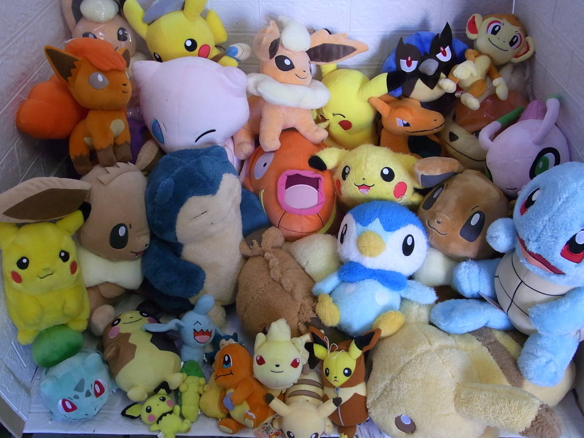 Cc ポケモン ぬいぐるみ 超大量 まとめて ピカチュウ ミュウ カビゴン コイキング ゼニガメ 他 約45点 ポケットモンスター ポケットモンスター 売買されたオークション情報 Yahooの商品情報をアーカイブ公開 オークファン Aucfan Com Cc ポケモン ぬいぐるみ 超大量 まとめて ピカチュウ ミュウ カビゴン コイキング ゼニガメ 他 約45点 ポケットモンスター ポケットモンスター 売買されたオークション情報 Yahooの商品情報をアーカイブ公開 オークファン Aucfan Com