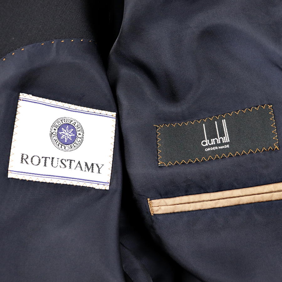 日本製 Dunhill ダンヒル Rotustamy オーダーメイド Super 1 Sウール 2つボタン シングルスーツ ネイビー 濃紺 98ab6 Jp L ジャケット 上着 売買されたオークション情報 Yahooの商品情報をアーカイブ公開 オークファン Aucfan Com