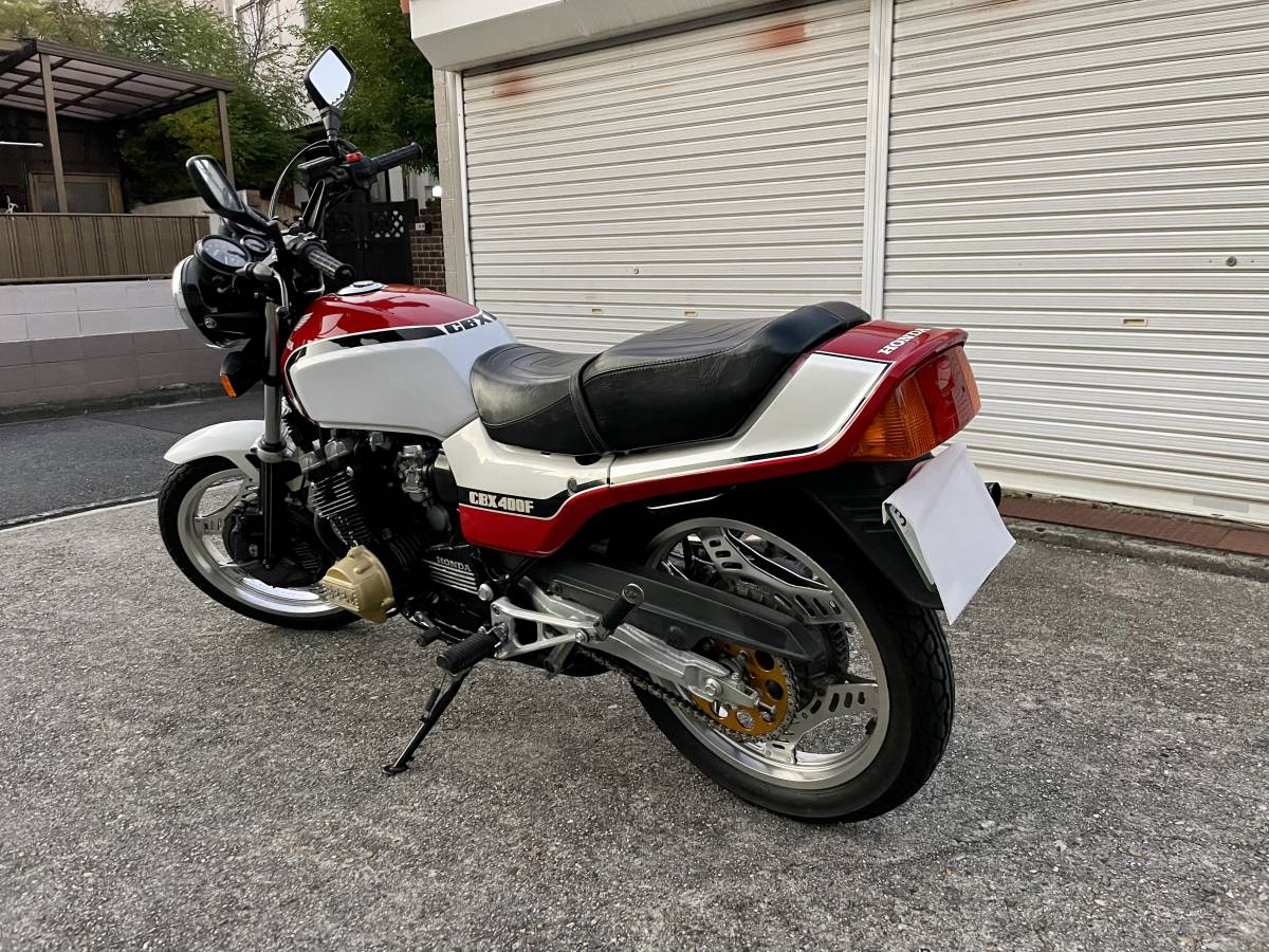 CBX400F 1型 フル国内物 オリジナル 昭和57年3月登録 再生キャブ 個人 