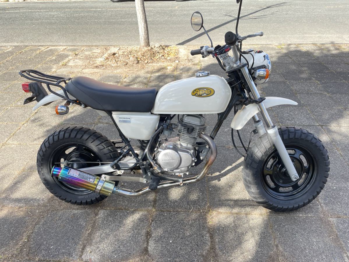 ホンダ エイプ50 AC16 APE 原付 エイプ 0 APE ☆15万円 キャブ 実動車