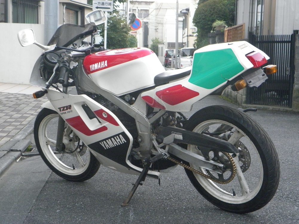 バイク ns-1 2st  tzr50 rz50 ヤマハ TZR50 実動 自賠責付 RZ50 NS1 NSR(50cc以下)｜売買された