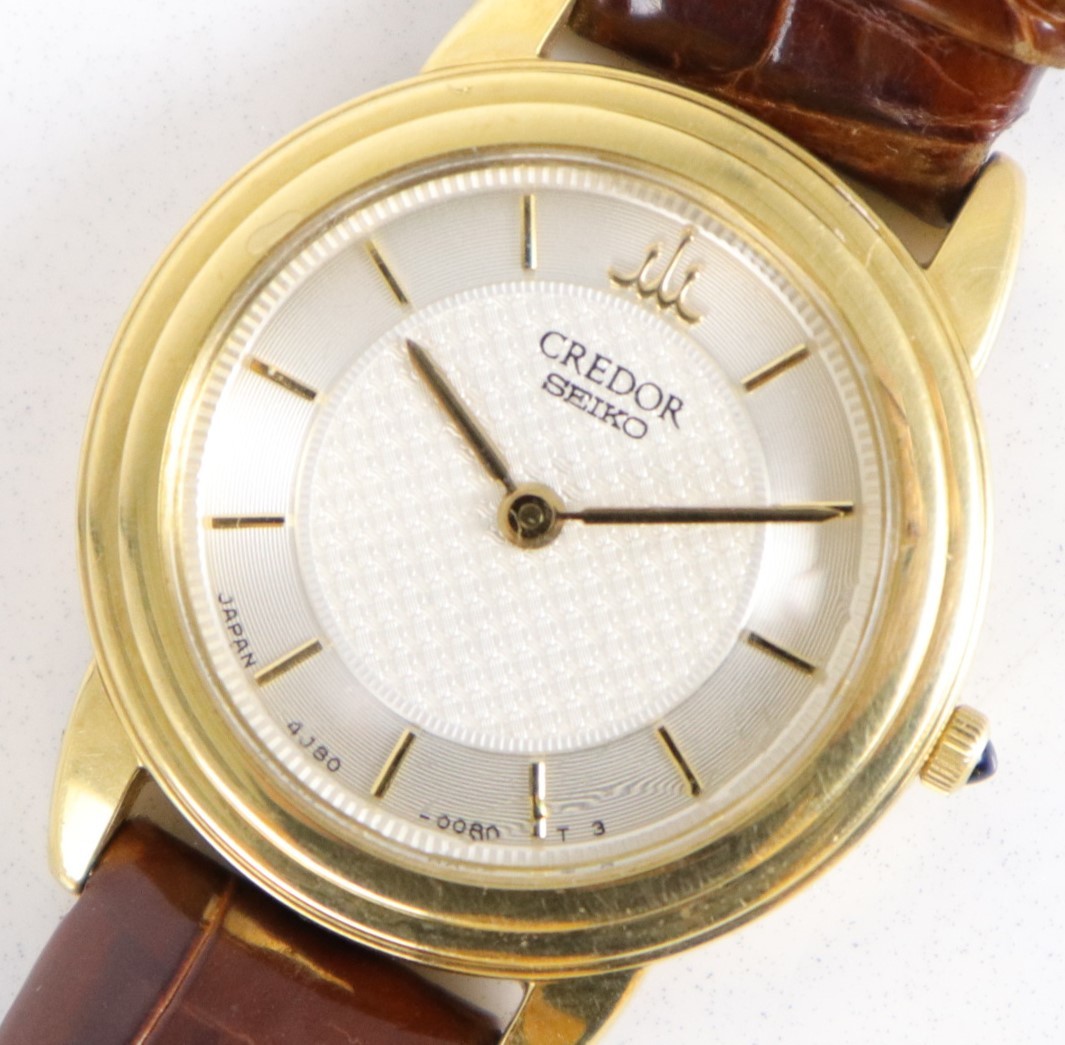 SEIKO CREDOR 4J80-0060 18KT レディース 腕時計 ◎SEIKO セイコー CREDOR クレドール 18KT 4J80-0060 クォーツ