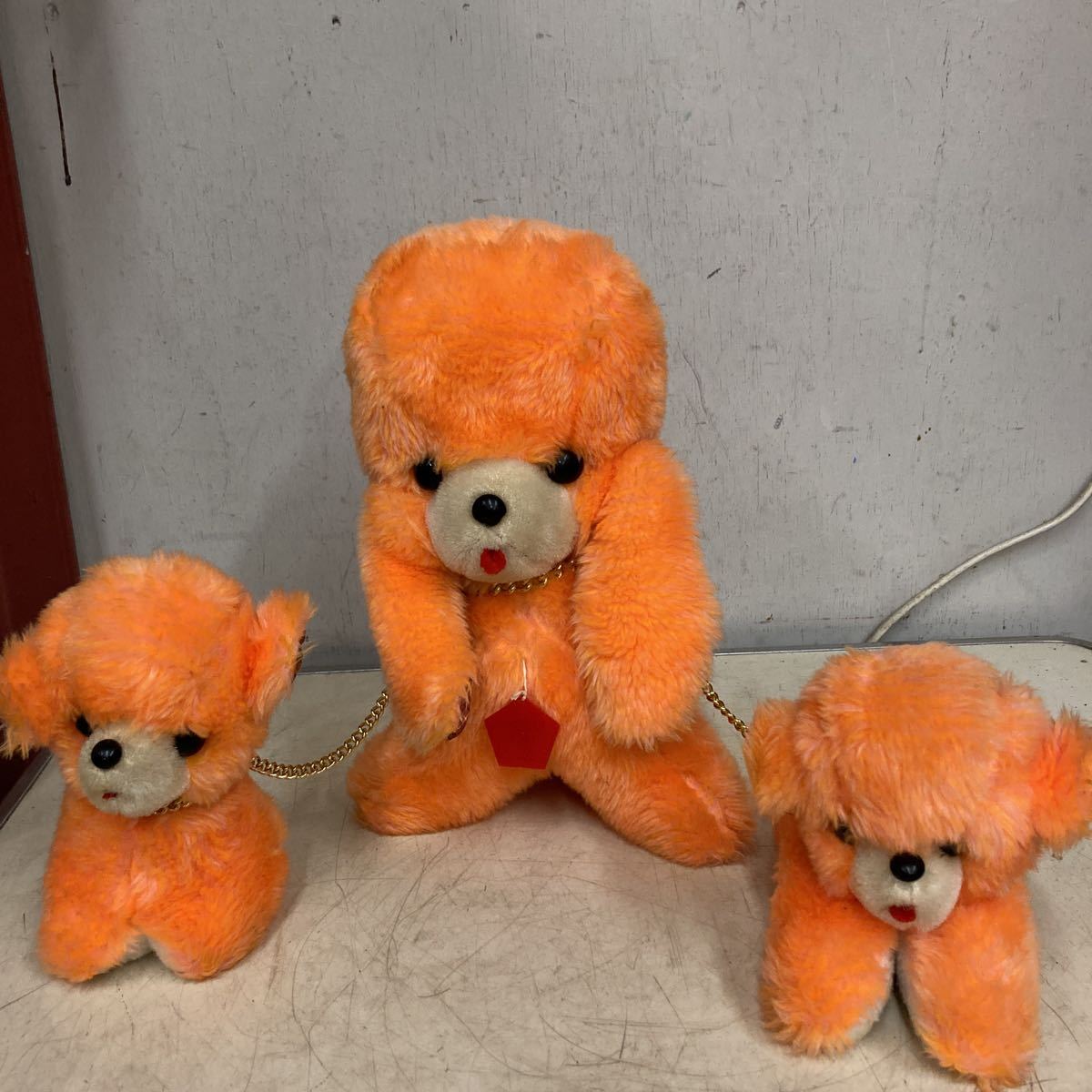 昭和レトロ サンエートイ 親子犬 耳長い犬 チェーンつき犬ぬいぐるみ ファンシー 当時物 ビンテージ アンティーク イヌ一般 売買されたオークション情報 Yahooの商品情報をアーカイブ公開 オークファン Aucfan Com