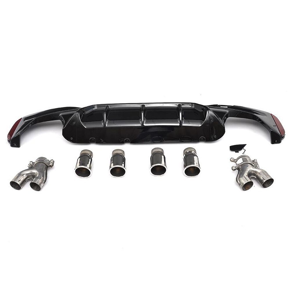 ★希少品■ TQQ118 BMW リアバンパーディフューザー リップスポイラー G30 G38 540i 5シリーズ Mスポーツ セダン_2