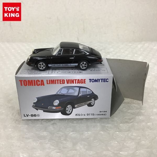 1円～ トミカリミテッドヴィンテージ ポルシェ 911S 1968年式 ブラック 