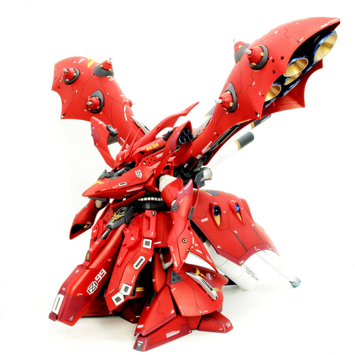 バンダイ HG 1/144 ナイチンゲール 塗装済み 完成品 丁寧仕上げ 検 