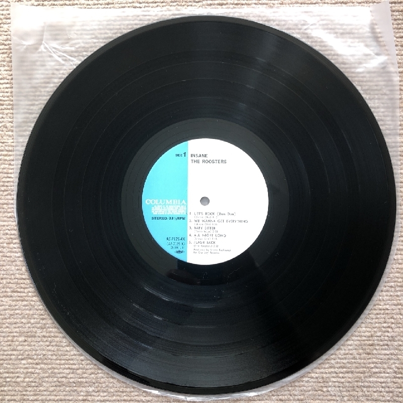 ルースターズ ROOSTERS レコード The Roosters THE 美ジャケ 大江慎也