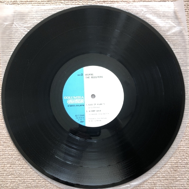 ルースターズ ROOSTERS レコード The Roosters THE 美ジャケ 大江慎也