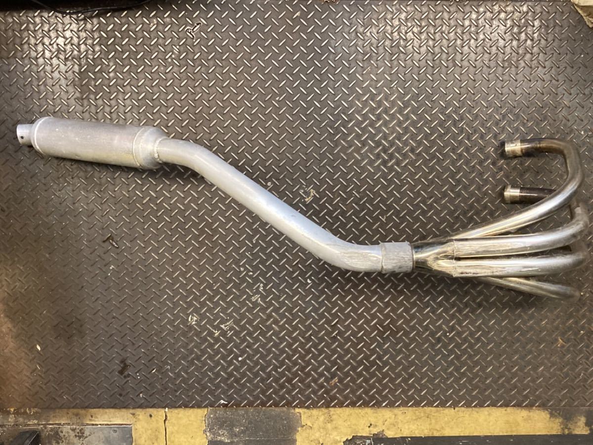 CBX400F NC07 希少当時物サンセイレーシングマフラー アルミ 4発 検