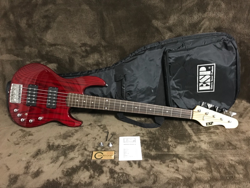 ESP AP-SL5 2010年製 Yahoo!オークション AP-SL5⁄M See Thru Red 日本