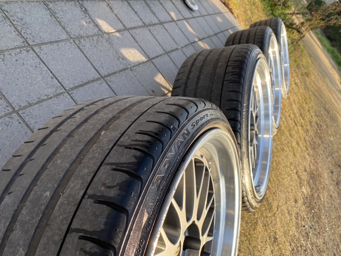 BBS LM 19インチ8.5j+27 9.5j+20 pcd120 サイズ bmw 深リム3シリーズ 4
