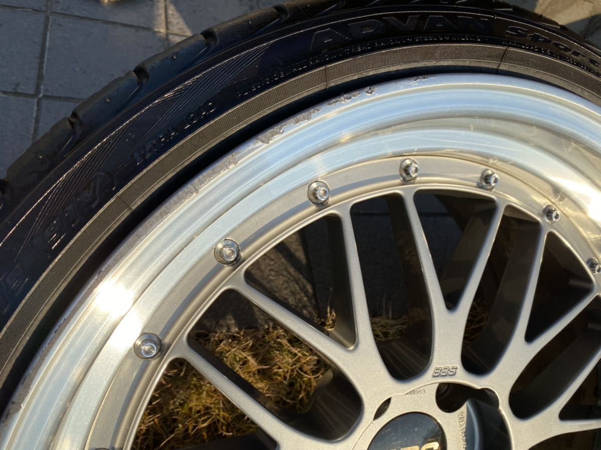BBS LM 19インチ8.5j+27 9.5j+20 pcd120 サイズ bmw 深リム3シリーズ 4