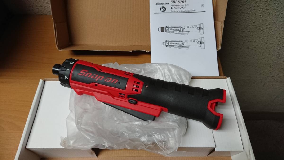 スナップオン 14.4V 紅 CTSS761DB 本体のみ 