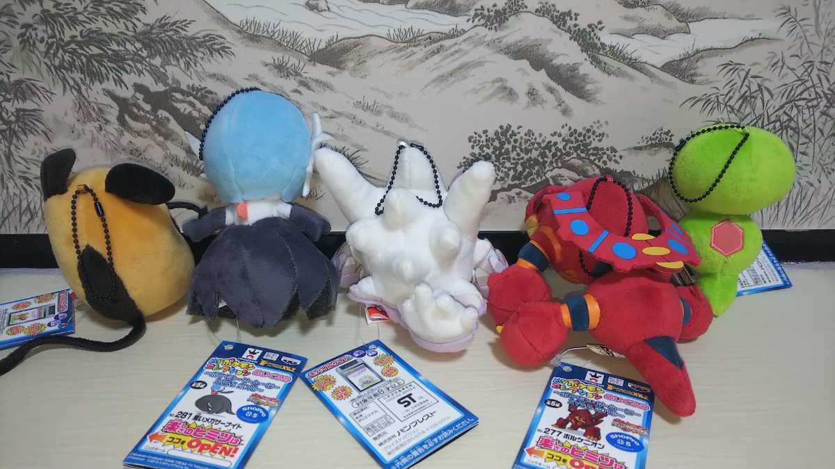 Myポケモンコレクションぬいぐるみ 277ボルケニオン 278プニちゃん 279白いメガゲンガー 280デデンネ 281黒いメガサーナイト ポケットモンスター 売買されたオークション情報 Yahooの商品情報をアーカイブ公開 オークファン Aucfan Com