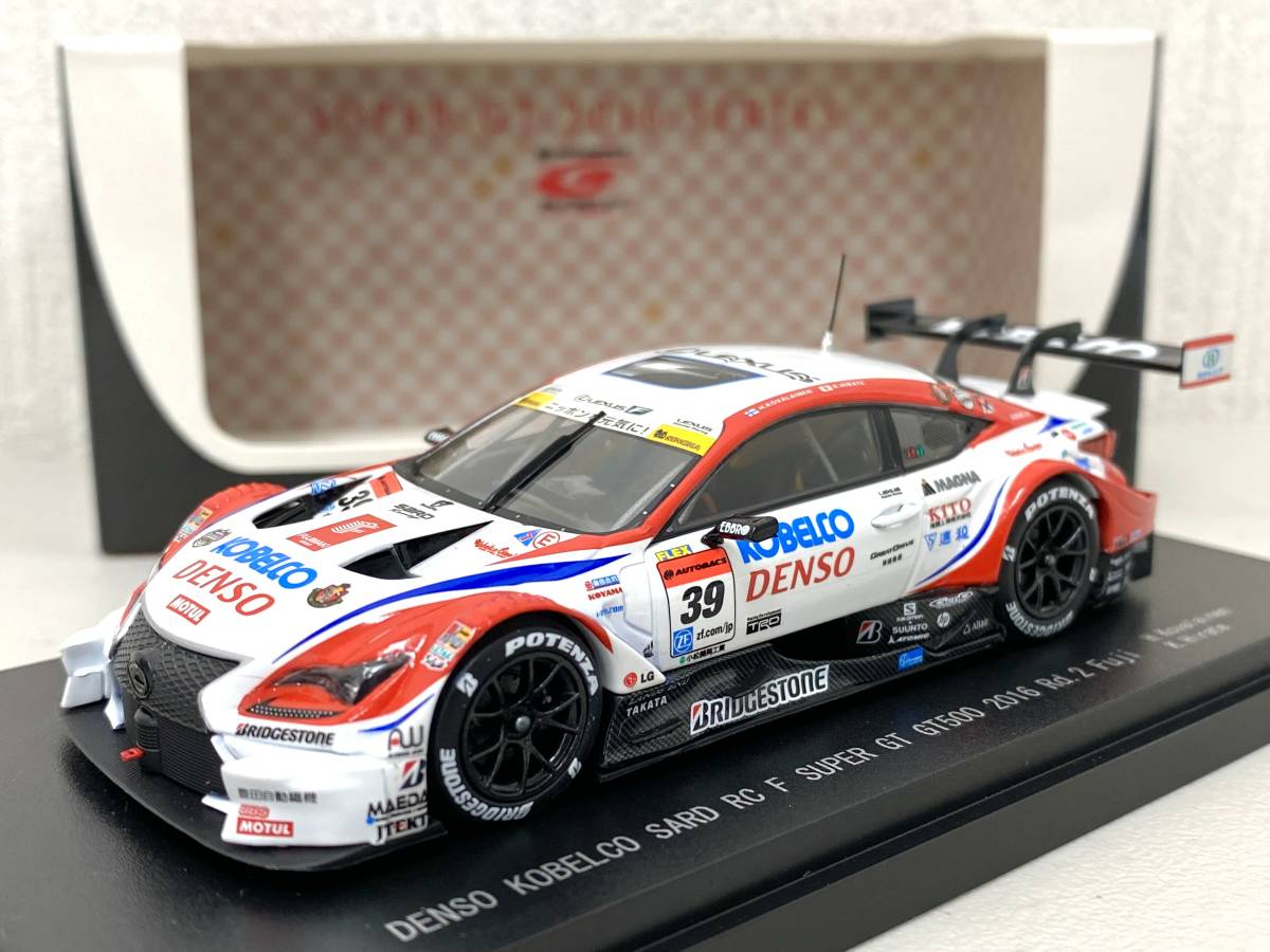 絶版・未展示＞EBBRO エブロ 1/43 DENSO KOBELCO SARD RC F No.39