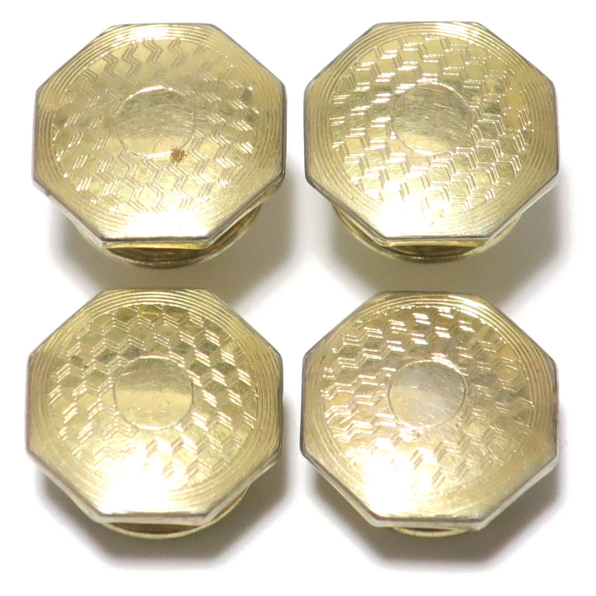 1920-30s◇アメリカ KUM-A-PART ヴィンテージ スナップ カフリンクス