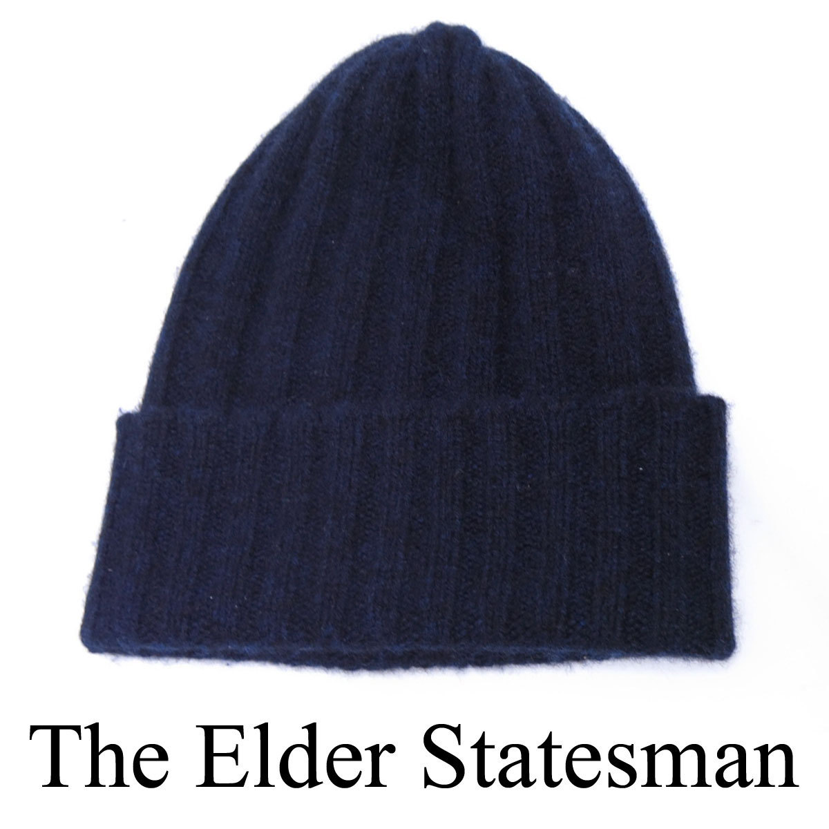 The Elder Statesman カシミヤニットキャップ ジ エルダーステイツマン
