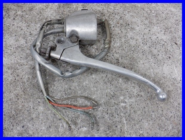 ！☆ヨ779 CB250 左スイッチ クラッチレバー レターパックプラス可 ホンダ スイッチボックス メッキ ハンドルバー 7&frasl;8'' KandH
