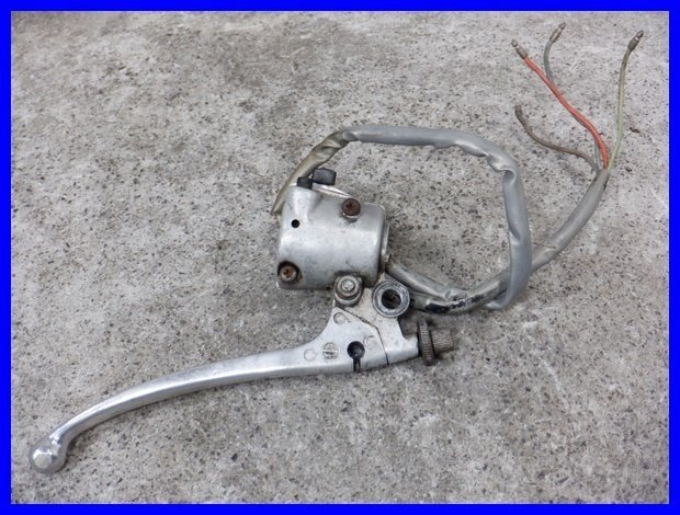 ！☆ヨ779 CB250 左スイッチ クラッチレバー レターパックプラス可 ホンダ スイッチボックス メッキ ハンドルバー 7&frasl;8'' KandH